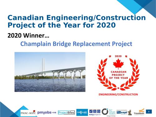 2020 Candian Engineering-Construction Project of the Year